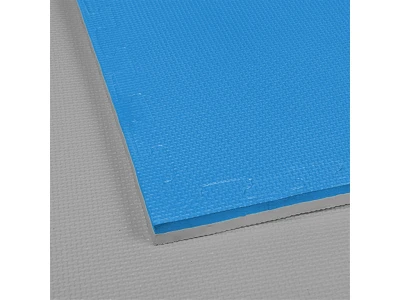 Merc sport TATAMI podložka oboustranná na cvičení 100x100x4cm modro/šedá