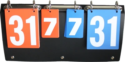 Merc sport Ukazatel skóre 0–31 bodů – Scoreboard