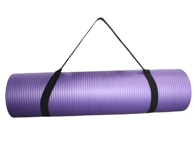 Merc sport Yoga Mat NBR 10 mm – podložka na cvičení fialová