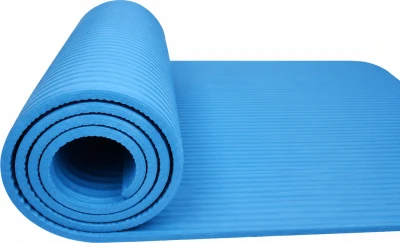 Merc sport Yoga Mat NBR 10 mm – podložka na cvičení modrá