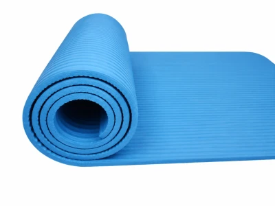 Merc sport Yoga Mat NBR 10 mm – podložka na cvičení modrá