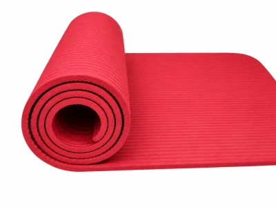 Merc sport Yoga Mat NBR 15 mm – podložka na cvičení červená