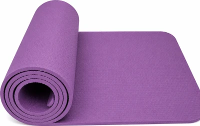 Merc sport Yoga Mat TPE 6 mm – podložka na cvičení fialová