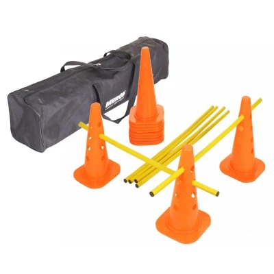 Merco 6x sada na přeskoky HS 12x kužel + 6x tyč Merco 6x sada na přeskoky HS 12x kužel + 6x tyč