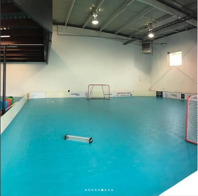 Merco 700.SA branka na florbal + My Floorball Puzzle Tréninková plocha