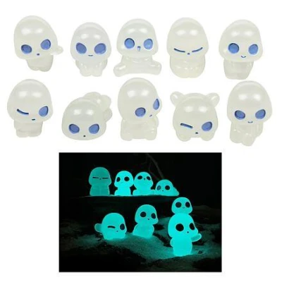 Merco Alien světélkující ornamenty 10 ks modrá Merco Alien světélkující ornamenty 10 ks modrá
