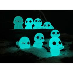 Merco Alien světélkující ornamenty 10 ks modrá