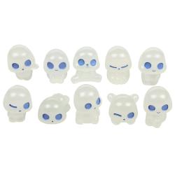 Merco Alien světélkující ornamenty 10 ks zelená