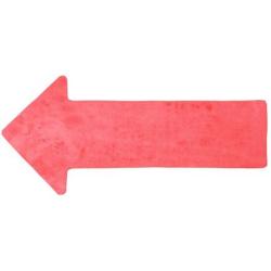 Merco Arrow značka na podlahu červená