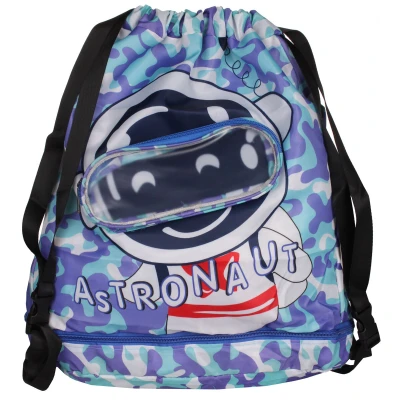 Merco Astronaut modrý dětský plavecký batoh