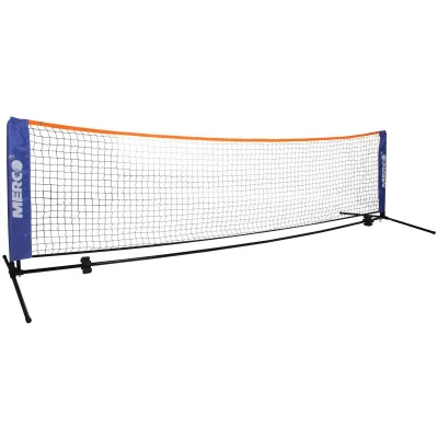 Merco Badminton/tenis set 3 m stojany na kurt vč. sítě