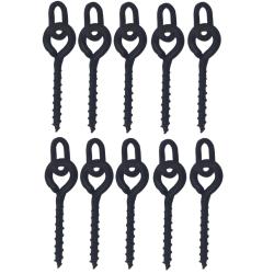 Merco Bait Screw Oval zavrtávací držák s kroužkem 10 ks Merco Bait Screw Oval zavrtávací držák s kroužkem 10 ks