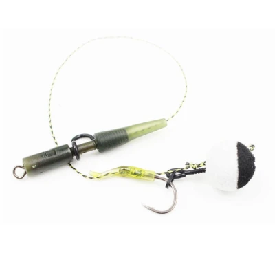 Merco Bait Screw Oval zavrtávací držák s kroužkem 10 ks