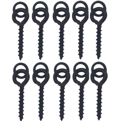 Merco Bait Screw Round zavrtávací držák s kroužkem 10 ks Merco Bait Screw Round zavrtávací držák s kroužkem 10 ks