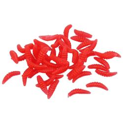 Merco Bait Soft Worms umělí červi 50 ks červená Merco Bait Soft Worms umělí červi 50 ks červená
