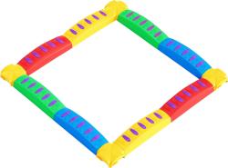 Merco Balanční akupresurní protiskluzná dráha vlnky čtverec 12 dílků