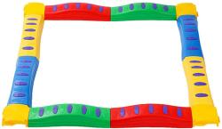 Merco Balanční akupresurní protiskluzná dráha vlnky čtverec 12 dílků