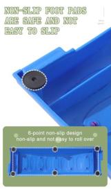 Merco Balanční akupresurní protiskluzná dráha vlnky kruh 8 dílků