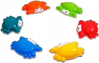 Merco Balanční kameny krab set 6ks pro rozvoj motoriky Merco Balanční kameny krab set 6ks pro rozvoj motoriky