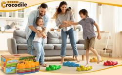 Merco Balanční kameny krokodýl set 6ks pro rozvoj motoriky