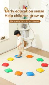 Merco Balanční kameny se symboly set 10ks pro rozvoj motoriky