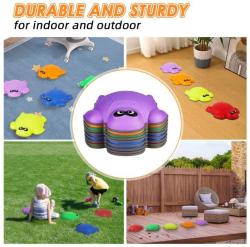 Merco Balanční kameny želva set 6ks pro rozvoj motoriky