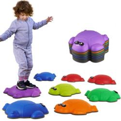 Merco Balanční kameny želva set 6ks pro rozvoj motoriky