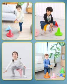 Merco Balanční kuželové sensorické dětské sedátko červené do 50kg