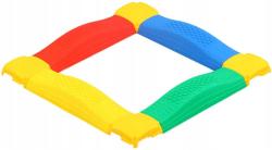 Merco Balanční motorická protiskluzná dráha vlnky čtverec 8 dílků