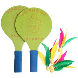 Merco Battledore drevené palice na bedminton zelená Merco Battledore drevené palice na bedminton zelená