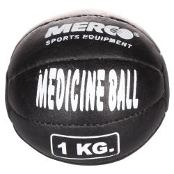 Merco Black Leather kožený medicinálny loptový lekársky míč Merco Black Leather kožený medicinálny loptový lekársky míč
