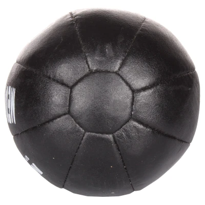Merco Black Leather kožený medicinální míč