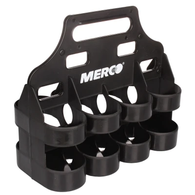 Merco Bottle Carrier 8 plastový nosič lahví černá