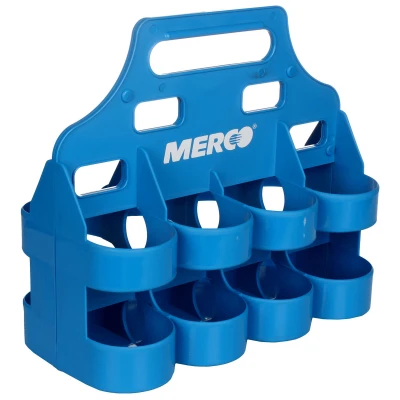 Merco Bottle Carrier 8 plastový nosič lahví modrá
