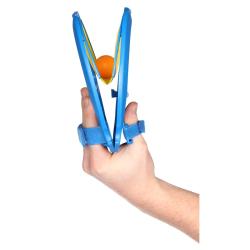 Merco Catch Glove vystřelovací rukavice s míčkem modrá