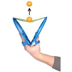 Merco Catch Glove vystřelovací rukavice s míčkem modrá