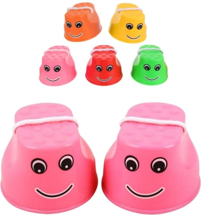 Merco Chůdy Smile dětské balanční protiskluzové 5 barev plast Merco Chůdy Smile dětské balanční protiskluzové 5 barev plast