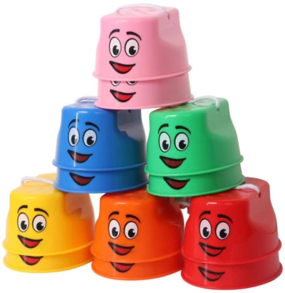 Merco Chôdky Smile detské balančné protišmykové žlté plast
