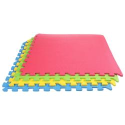 Merco Colored Puzzle fitness podložka mix barev Merco Colored Puzzle fitness podložka mix barev