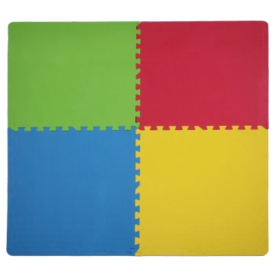 Merco Colored Puzzle fitness podložka mix barev