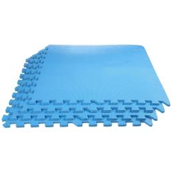 Merco Colored Puzzle fitness podložka modrá Merco Colored Puzzle fitness podložka modrá