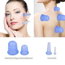 Merco Cups 4Pack masážní silikonové baňky fialová