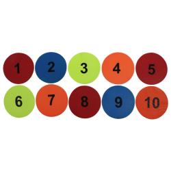 Merco Digit 10 značky na podlahu Merco Digit 10 značky na podlahu