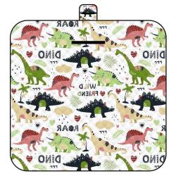 Merco Dinosaur XXL pikniková deka 200 x 200 cm POUZE 1 ks (VÝPRODEJ)