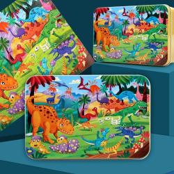 Merco Dinosaurus puzzle 100 dílků