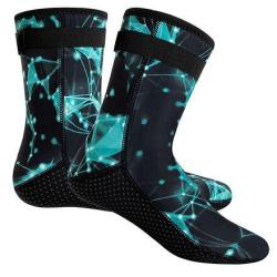 Merco Dive Socks 3 mm neoprenové ponožky starry blue IBA XS (VÝPREDAJ)