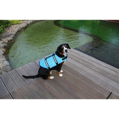 Merco Dog Swimmer plovací vesta pro psa modrá