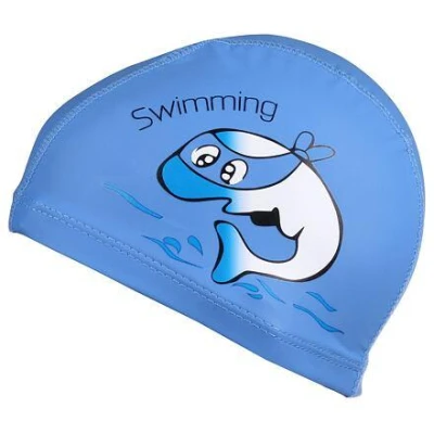 Merco Dolphin dětská plavecká čepice modrá Merco Dolphin dětská plavecká čepice modrá