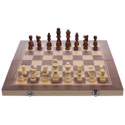 Merco Dřevěné šachy 3v1 Merco Dřevěné šachy 3v1