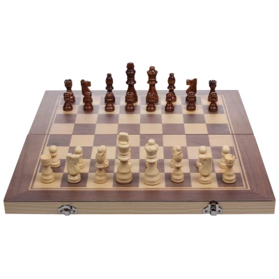 Merco Dřevěné šachy 3v1